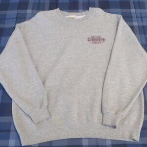 NATIONAL CORVETTE MUSEUM Sweatshirt - Light Grey - Vintage 90's - Size XL